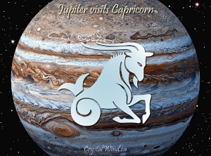 Jupiter visits Capricorn