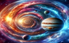 Cosmic Shift! Jupiter & Uranus Conjunct on April 20th!