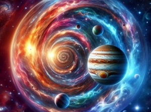 Cosmic Shift! Jupiter & Uranus Conjunct on April 20th!