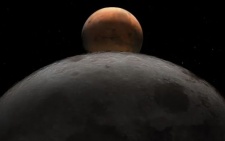 Lunar Occultation of Mars December 7, 2022