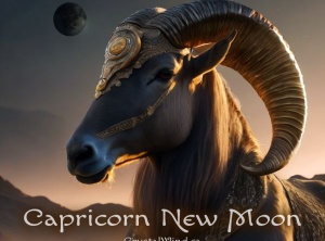 Straddling Time: The New Moon In Capricorn 2024