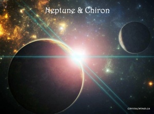 Neptune and Chiron in 2022