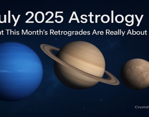 July 2025 Astrology: What This Month’s Retrogrades Are Really About