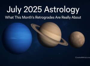 July 2025 Astrology: What This Month’s Retrogrades Are Really About