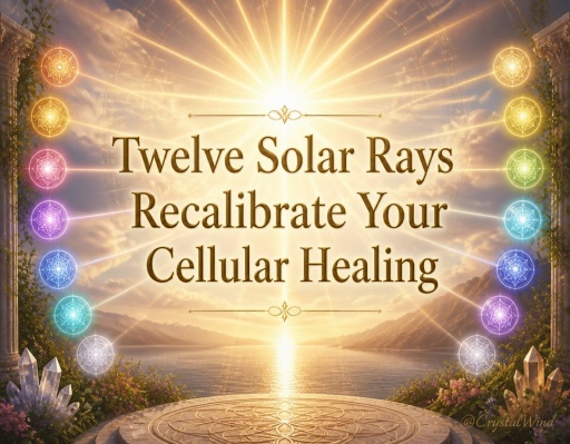 Twelve Solar Rays Recalibrate Your Cellular Healing