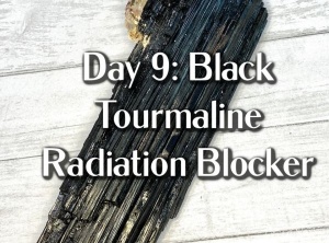 365 Days of Crystals - Day 9: Black Tourmaline Radiation Blocker