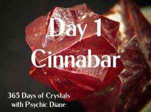 365 Days Of Crystals - Day 1: Cinnabar