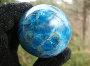 Blue Apatite Dream Orbs