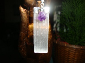 Selenite and Amethyst : Dreamwalker