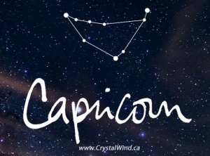 Capricorn - First, Third, and Seventh Rays