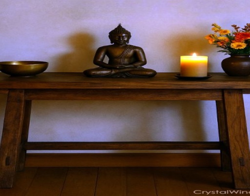 Sacred Altar Made By Hand Becomes Living Wisdom