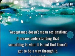 Acceptance Creates Flow
