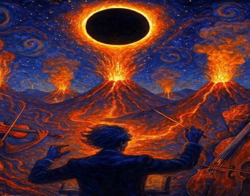 Cosmic Orchestra of Quakes Volcanoes and Eclipses