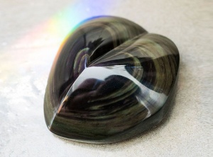 How to Heal a Broken Heart with Rainbow Obsidian