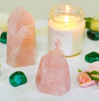 Love Rituals With Rose Quartz Points