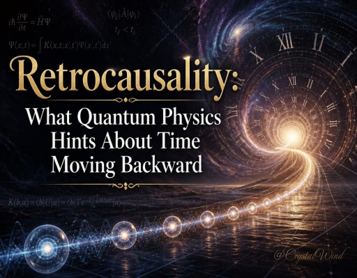 Retrocausality: What Quantum Physics Hints About Time Moving Backward