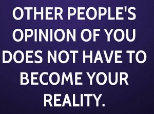 Opinion ~ The Internal Disaster of Other Peoples Opinion