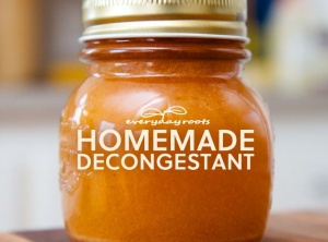 Homemade Natural Spicy Cider Decongestant and Expectorant