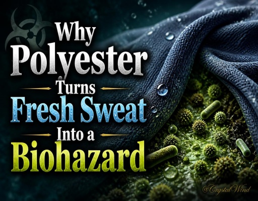 Why Polyester Turns Fresh Sweat Into a Biohazard
