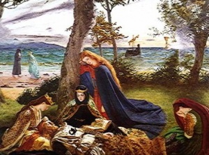 King Arthur's Death by Thomas Percy