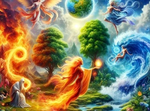 Elements and Their Elemental Spirits