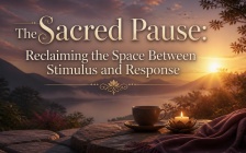The Sacred Pause: Reclaiming the Space Between Stimulus and Response